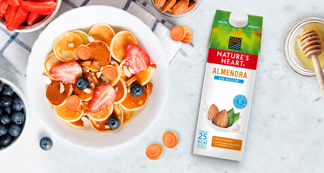 MINI PANCAKES DE ZANAHORIA Nature's Heart