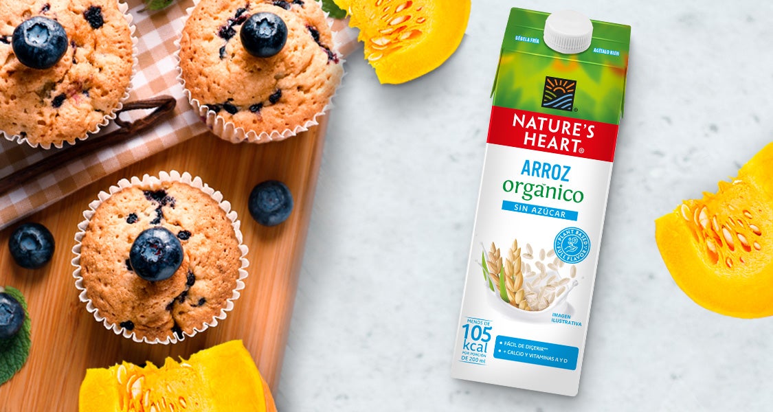 MUFFINS DE ZAPALLO Nature's Heart