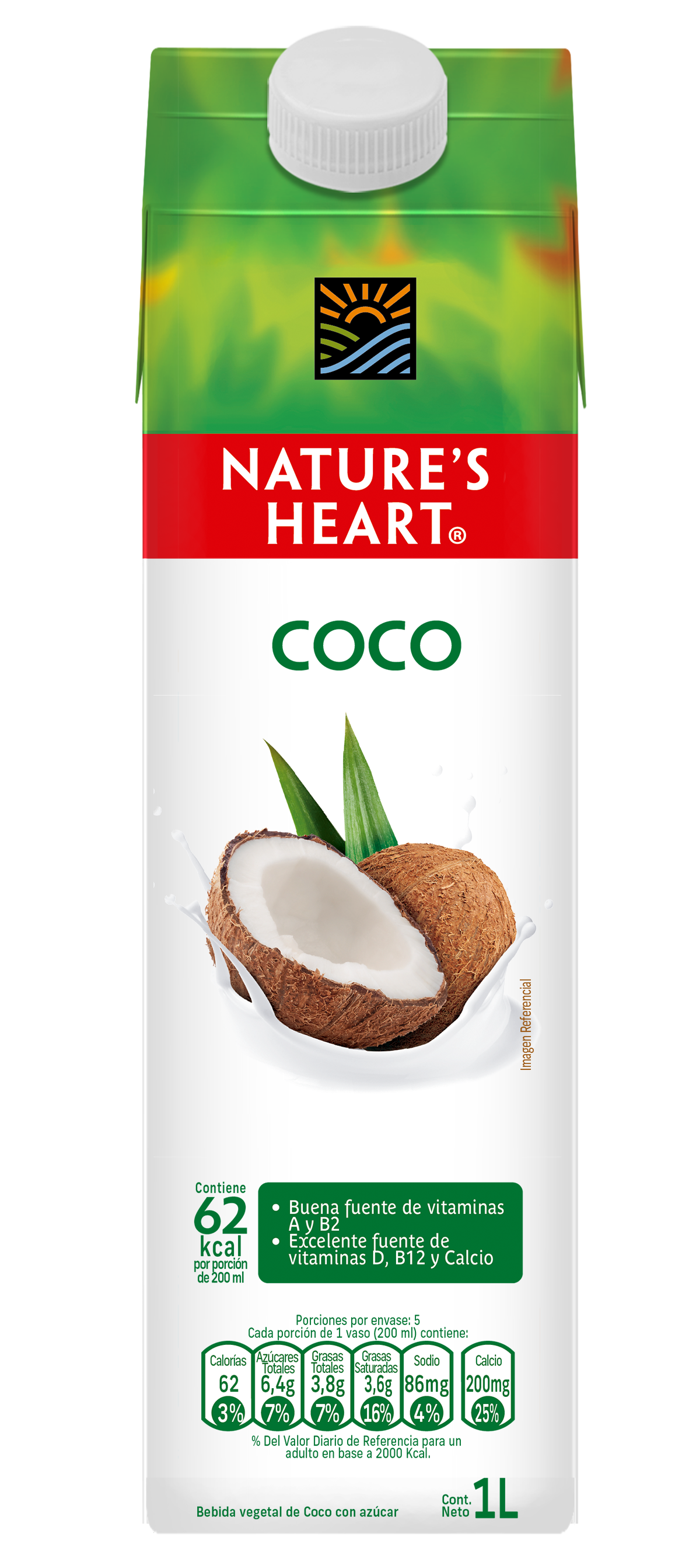Bebida Coco 1LT - Nature's Heart